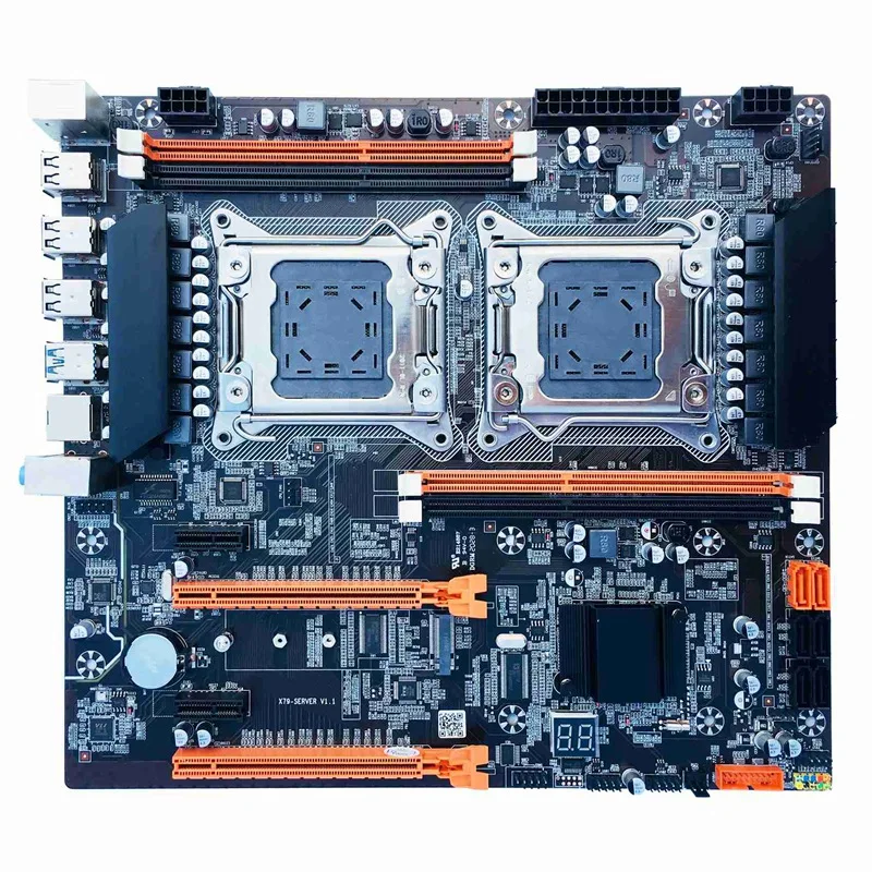 

Материнская плата для компьютера X79, DDR3 LGA 2011 Pin 4 слота памяти, поддержка материнской платы 4X32G посылка настольного компьютера