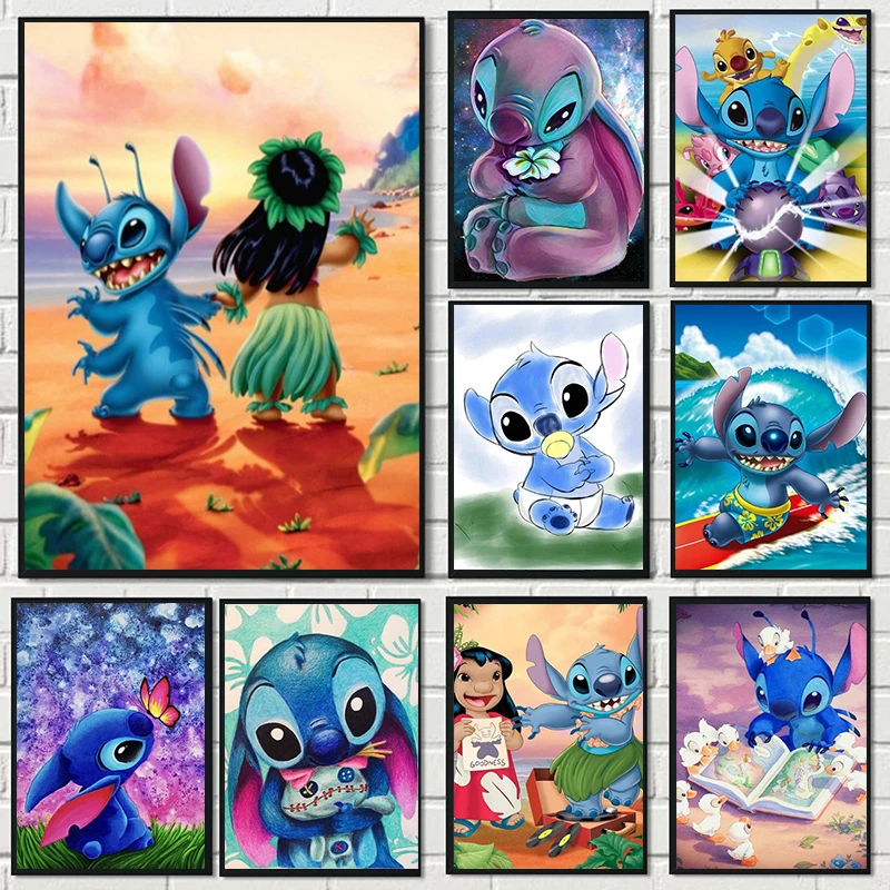 

Абстрактная картина из мультфильма «Лило Стич»