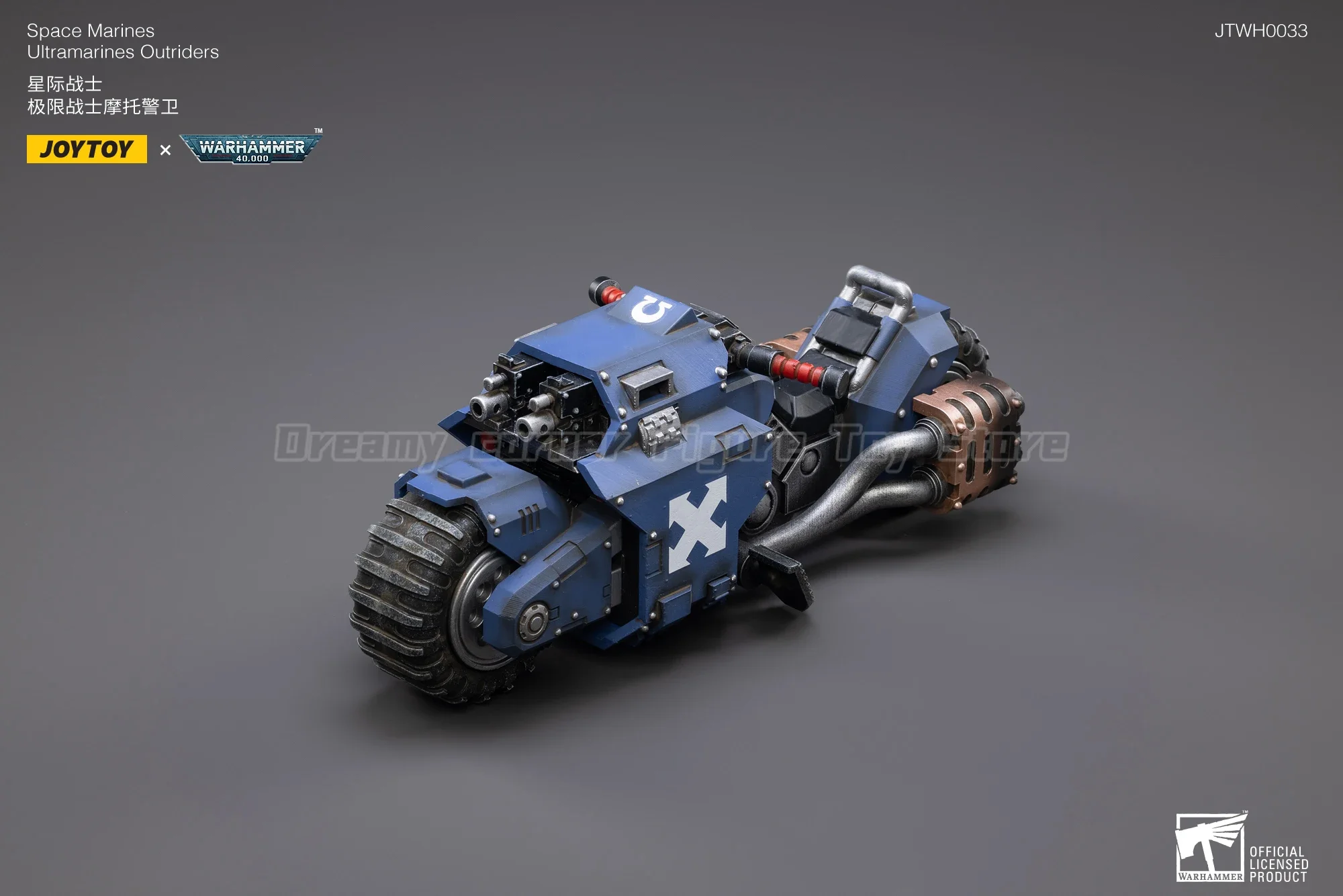 Фото В наличии: JOYTOY Warhammer 40K Space Marines Ultramarines Outriders 1/18 Коллекционные фигурки, модели, украшения №5