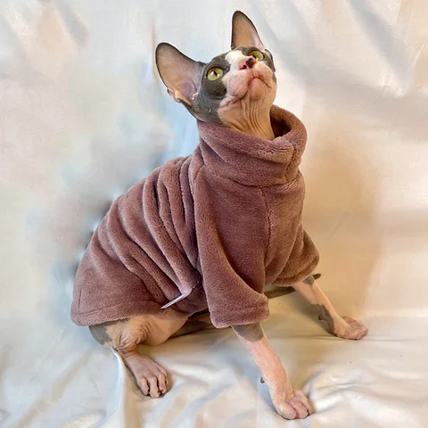 Новинка, свитер для домашних животных, зимняя модная утепленная одежда для кошек, удобная зимняя одежда для собак, одежда для Мопса