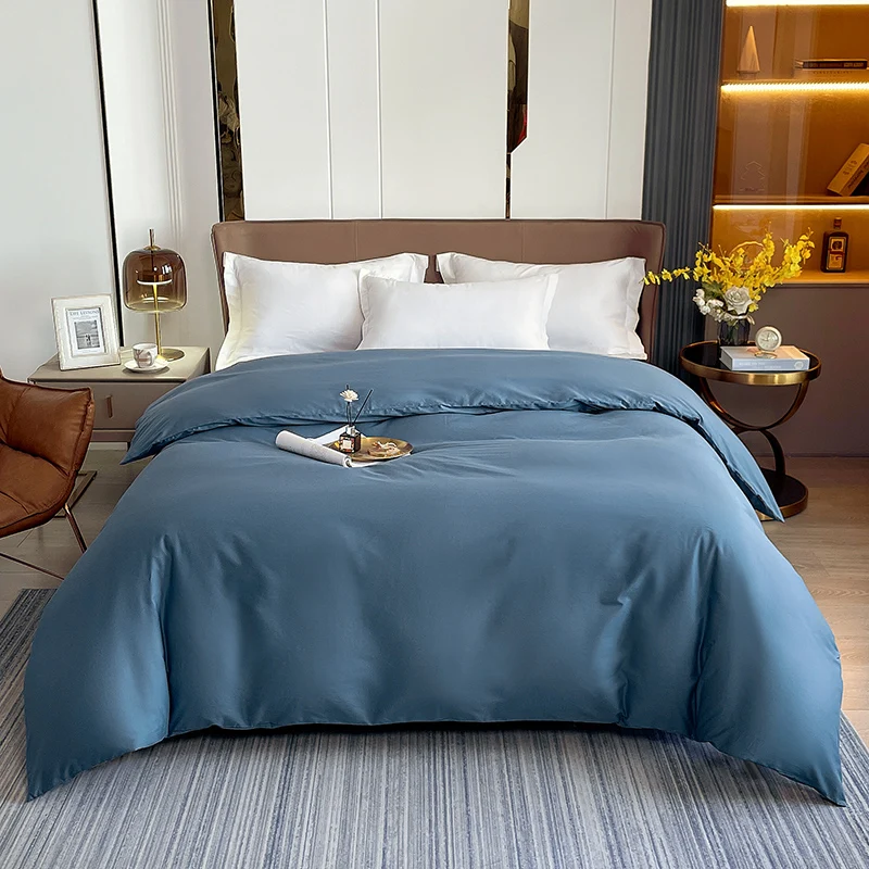 

Однотонный пододеяльник из хлопка FLOWERS AND CAKES, размер королевы