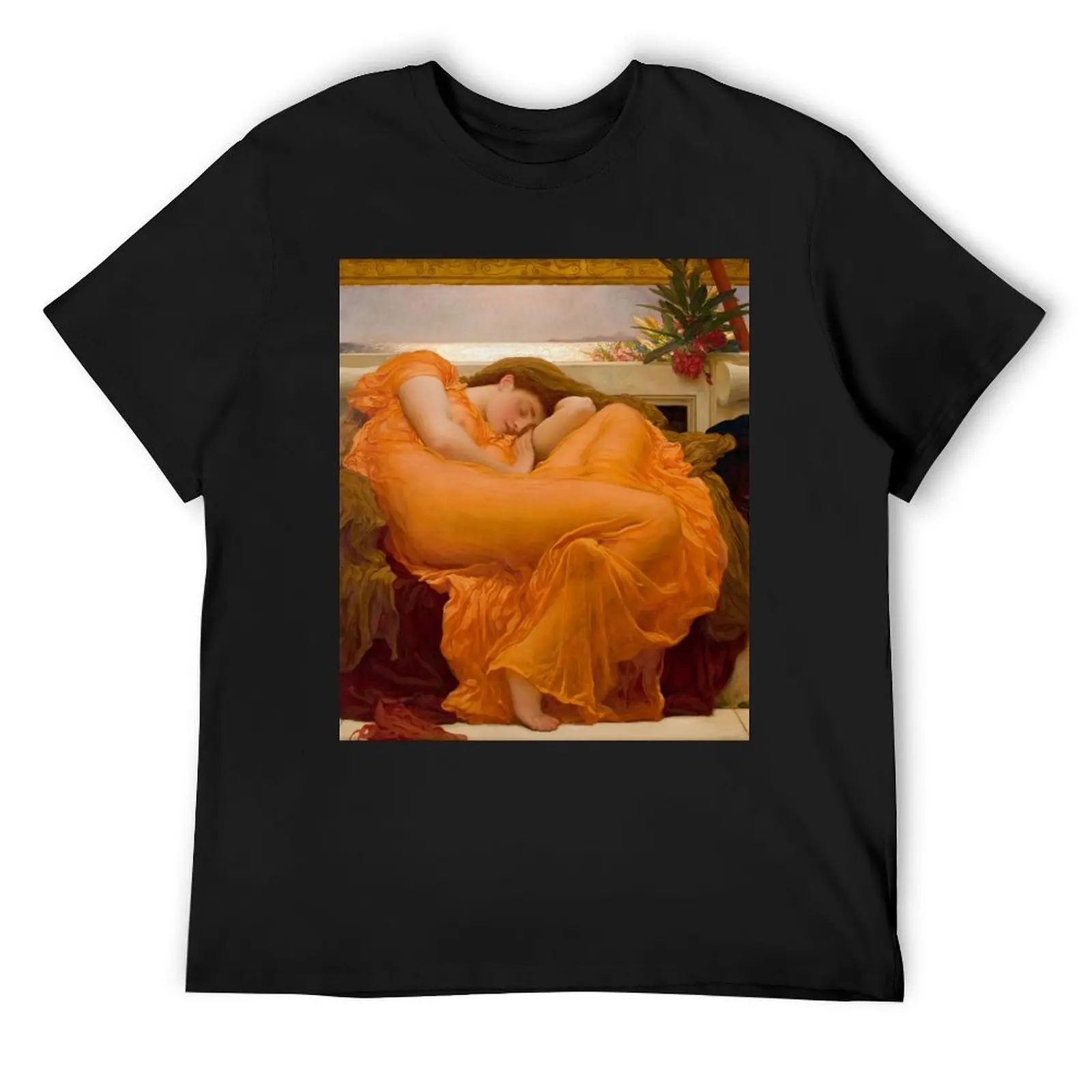 Футболка Flaming June - Sir Frederic Leighton 1895 винтажная футболка с рисунком эстетичная одежда
