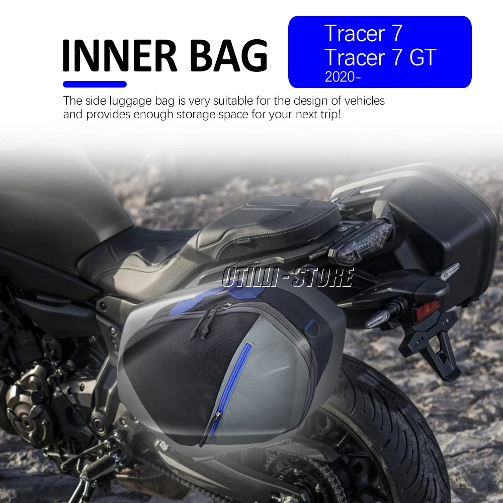 Tracer 7 / GT motorcycle side luggage bag saddle liner bag 2020 2021 2022 Saddle Bags luggage bags For Yamaha TRACER 7 / 700 GT enlarge