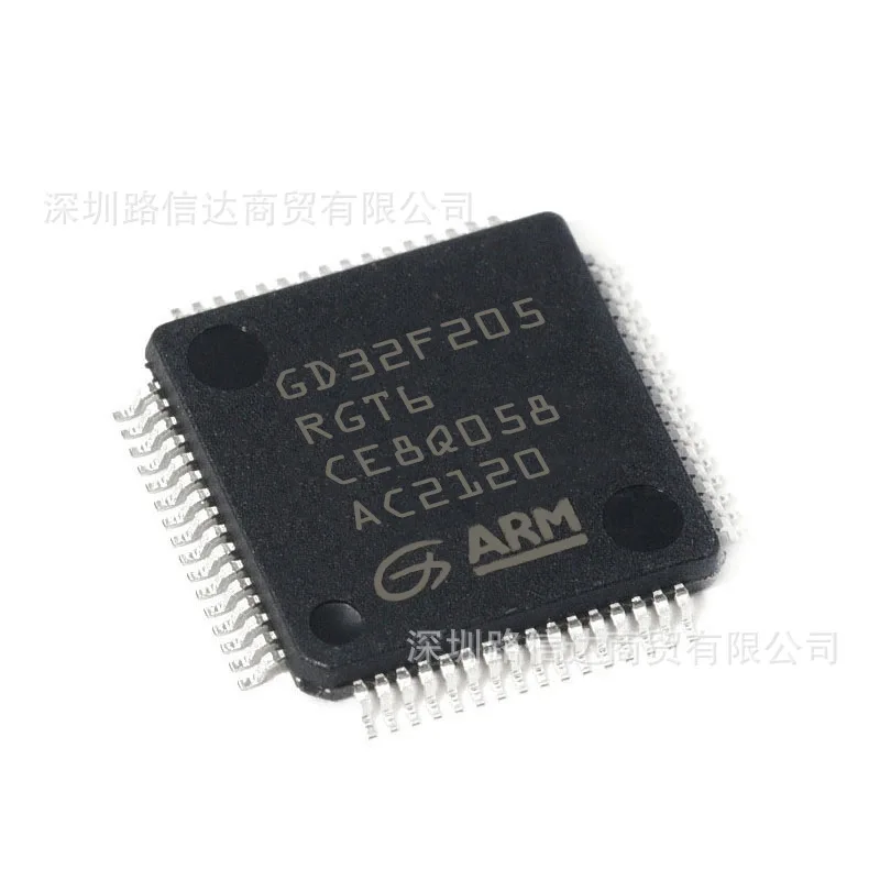 

100% New Original GD32F205RGT6 Single Chip MCU ARM32-bit Microcontroller IC Chip LQFP-64 New Original