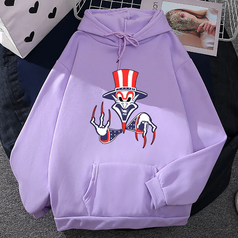 

Insanee Clown Posse Popular Band Clothes High Quality Print Hoodie Men Stranger Thing Graphic Sweatshirt Casual Long Sleeve Tops