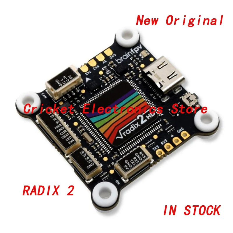Фото BRAINFPV RADIX 2 HD Контроллер полета H7 на основе полетного контроллера для HD (digital) FPV систем №2