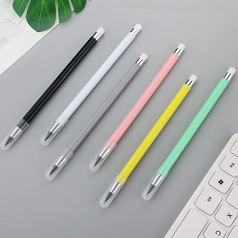 40 шт. карандаш без чернил вечный с ластиком Бесконечность для письма рисования