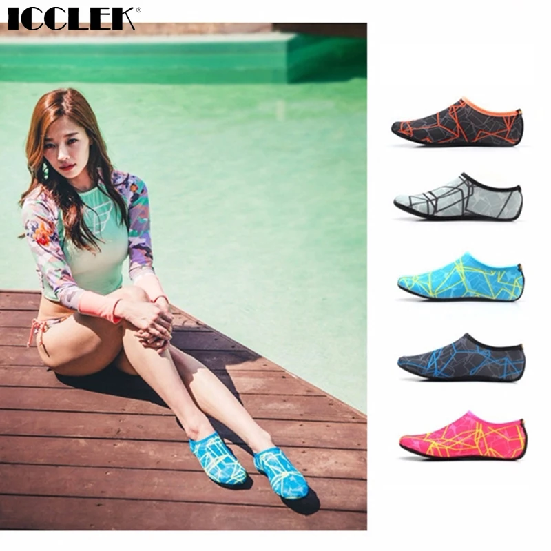 

Barefoot Shoes Man Sneakers Aqua Women's Summer Beach Water Kids Rubber Sport Fitness Swimming Sandals 2022 Outdoor Diving Socks