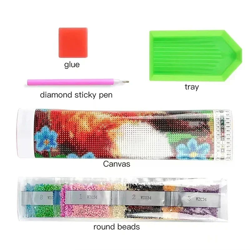 Набор для алмазной живописи сделай сам из японского аниме