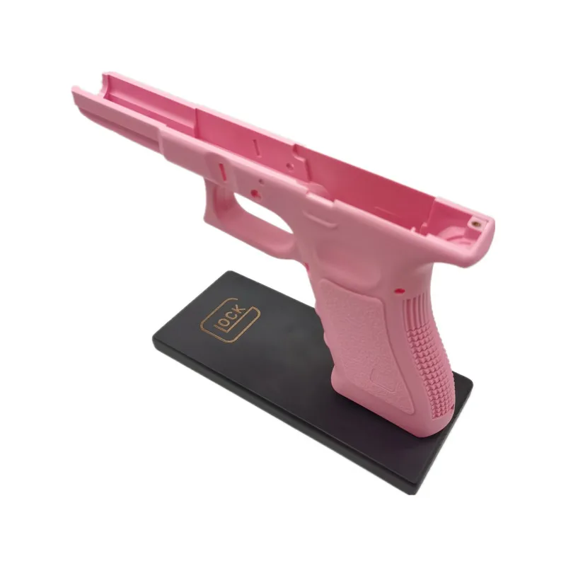 

Toy Gun Beech Wood Cleaning Maintenance Display pistol Stand Gun Rack Holder Bench Glock Rest Stand for Outdoor Wargame Sport