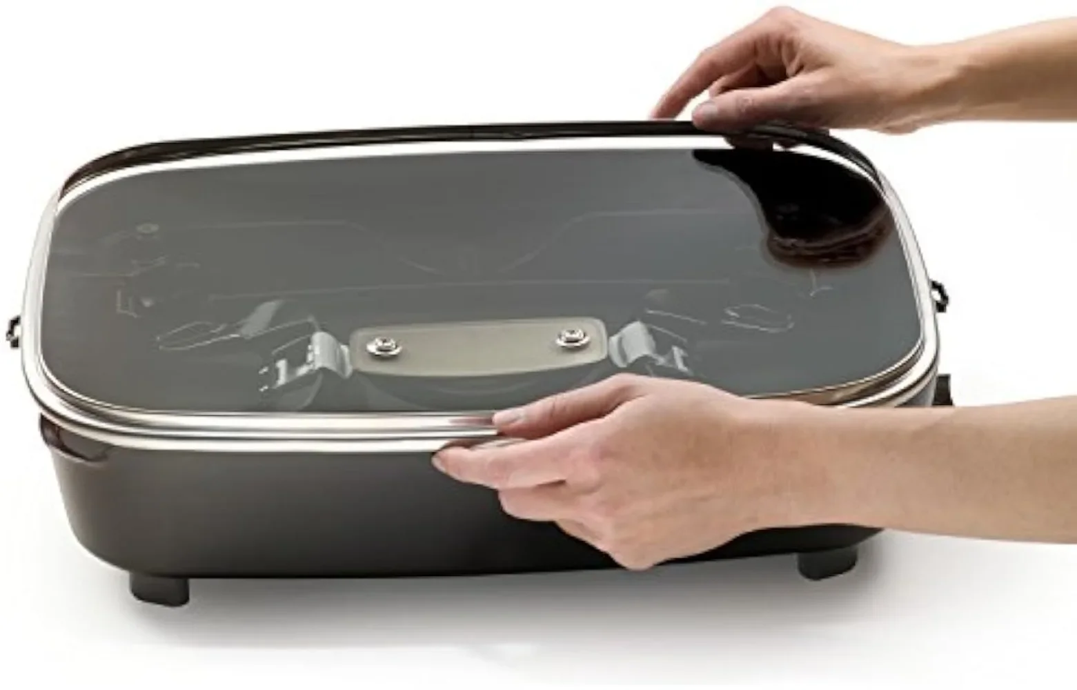 Presto 06857 16-дюймовая электрическая сковорода для складок черная