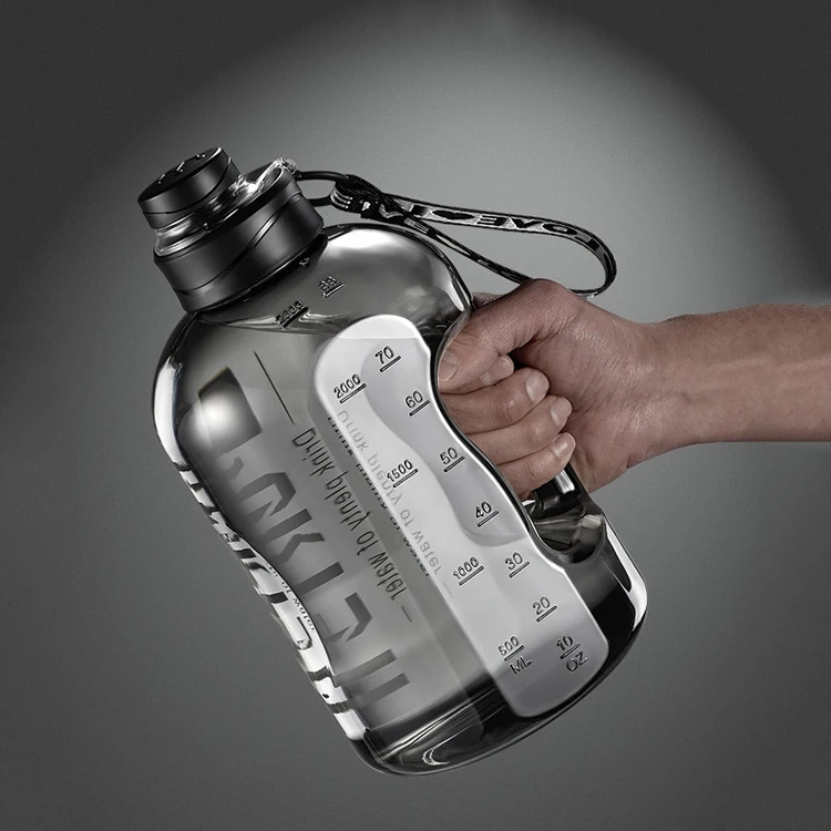 

Уличная бутылка для воды объемом 5 л, шкала времени, 1700 мл, 2700 мл, Чайка, вода, новинка, 2023, бутылка для воды, 2 литра, питьевая помидор