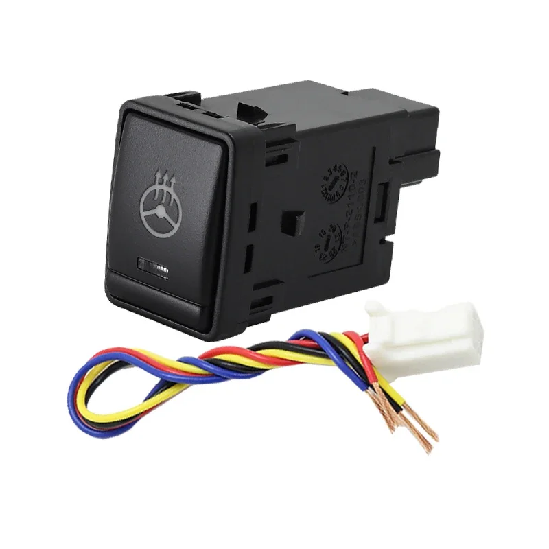 

Автомобильная кнопка включения/выключения DRL, светодиодсветодиодный музыкальная кнопка, переключатель нагрева рулевого колеса заднего вида с проводом для Nissan Teana Sylphy Qashqai X-TRAIL