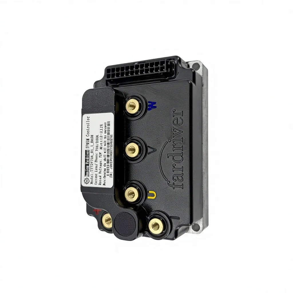 Фото Контроллер Fardriver Mini 72V 70A IP67 для электровелосипедов и скутеров, компактный контроллер для электровелосипедов с Bluetooth №3