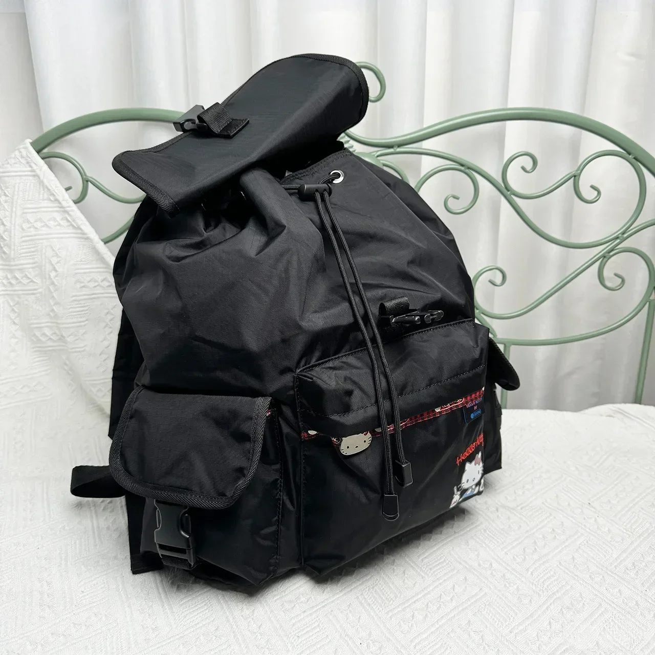 Рюкзак Lesportsacs Hello Kitty 7839 школьный рюкзак с рисунком Снупи дорожная сумка для