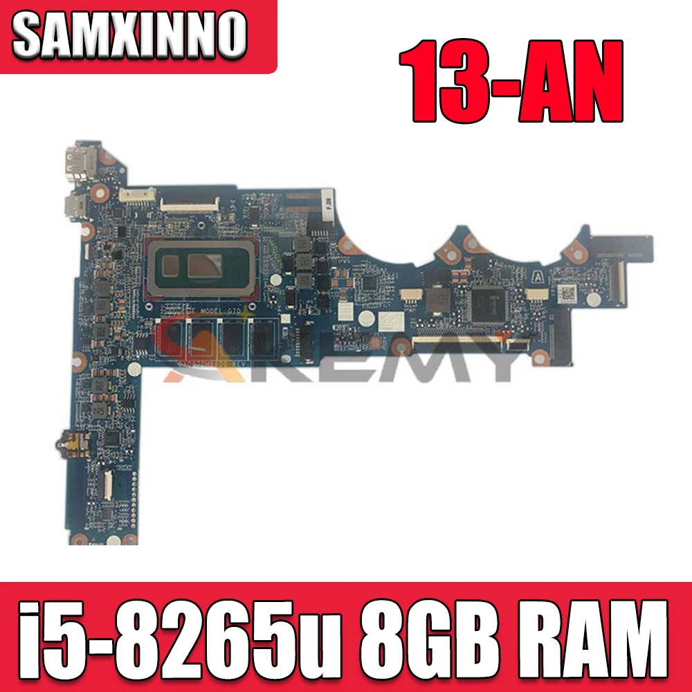 

L37350-601 Laptop UMA материнская плата DA0G7DMB8D0 w/ i5-8265u + 8GB RAM для ноутбуков HP Spectre 13-AN 13-AN00