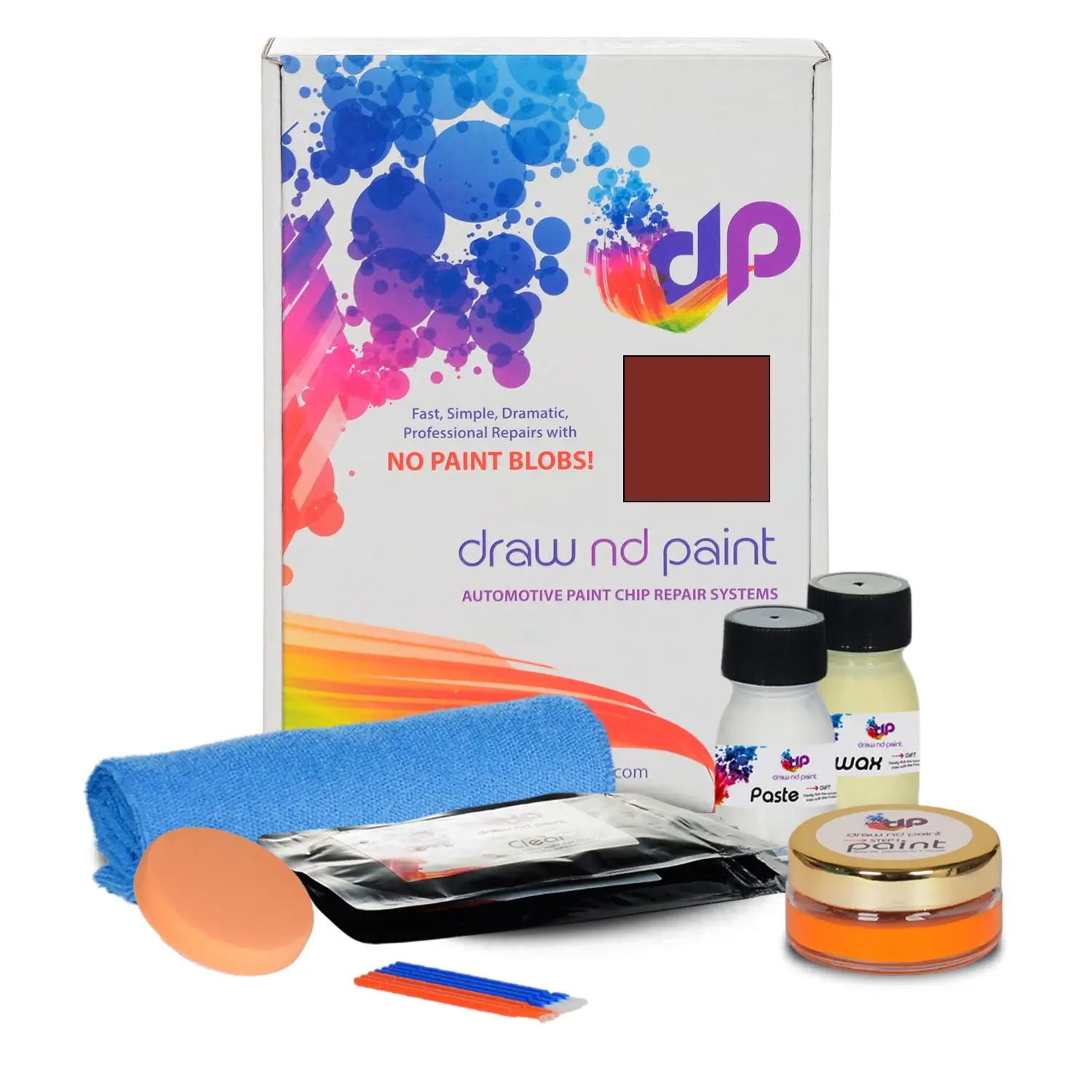 

DrawndPaint compatible with Volvo Automotive Touch Up Paint - MAPLE RED MET - 478 - Essential Care