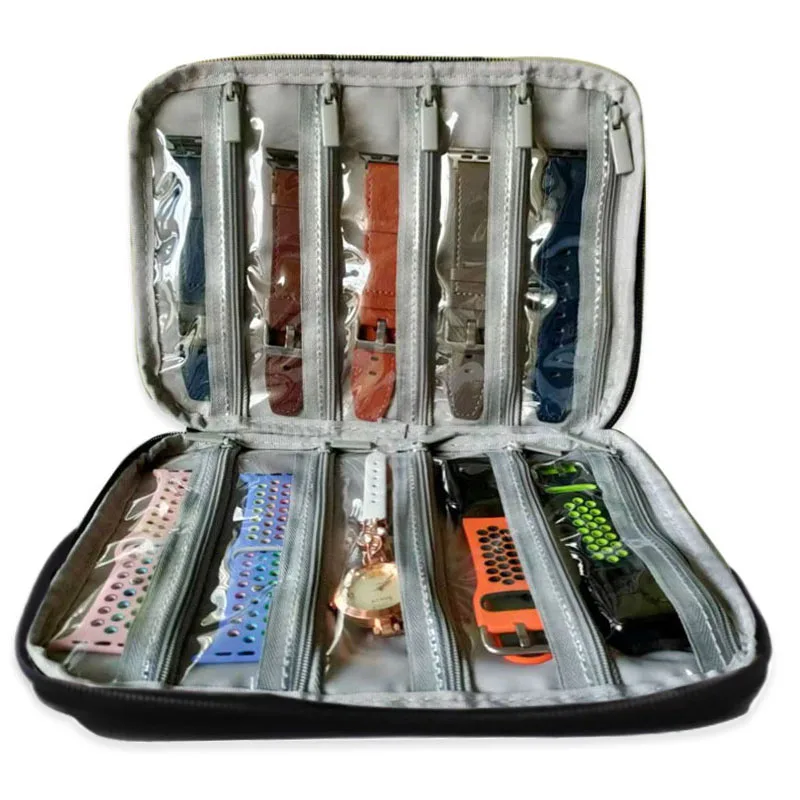 Женская сумка для часов дорожный органайзер коробка держатель мужской ремешок