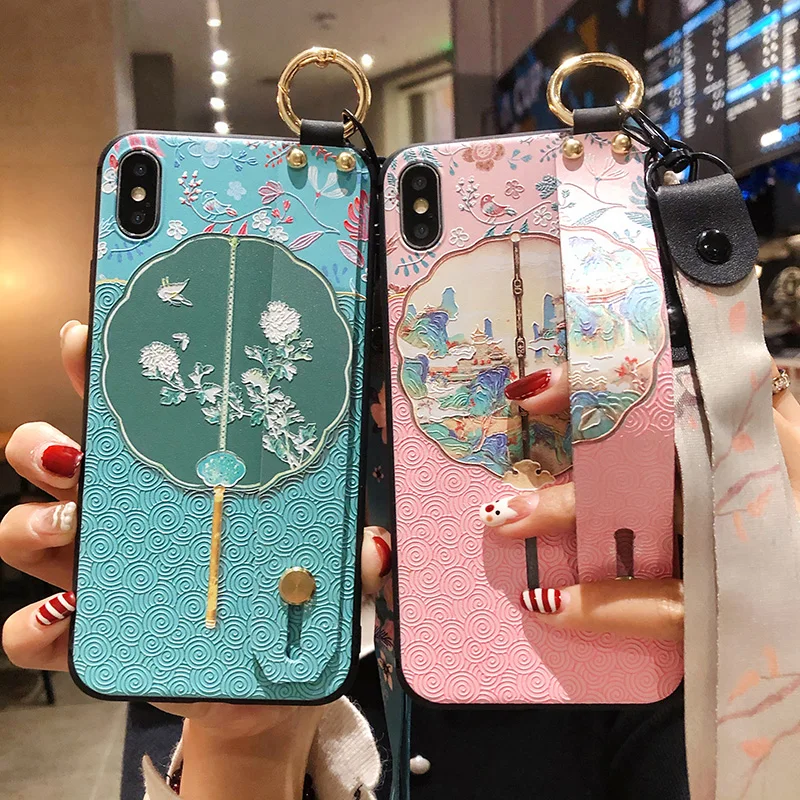 Чехол со стразами и ремешком для Samsung Galaxy 8 S9 S10 S20 Plus Ultra A30s A50 A51 A50s A70 A71 A70s Note10 |