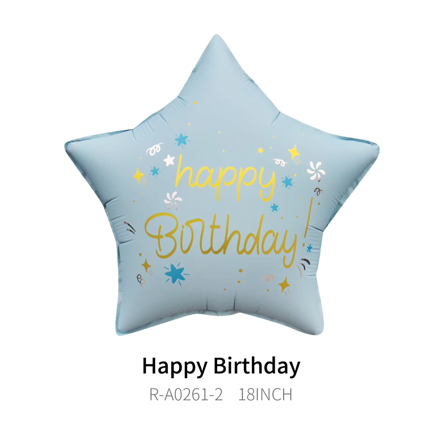 Голографические мультивоздушные фольгированные воздушные шары счастливого