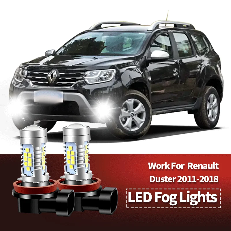 2 шт. автомобильные CANbus светодиодные противотуманные фары галогенные сменные