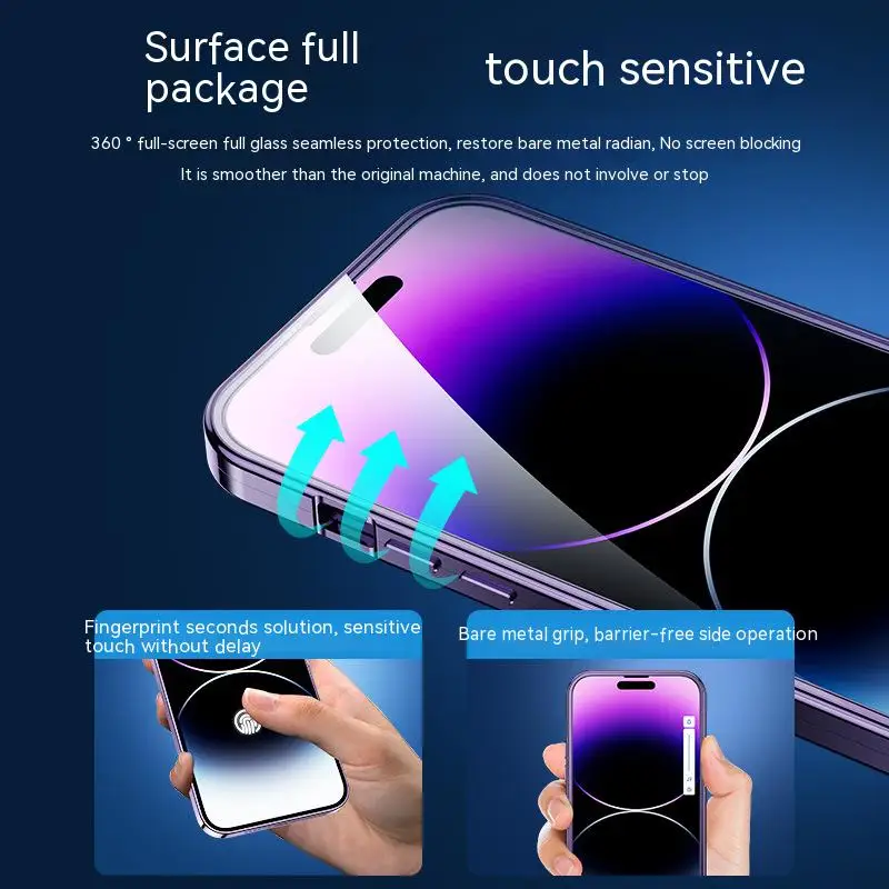 Metal Aluminum Alloy Magnetic Case For iPhone 14 13 12 Pro Max  360° Screen Lens HD Glass Magsafe Adsorption Protection Cover