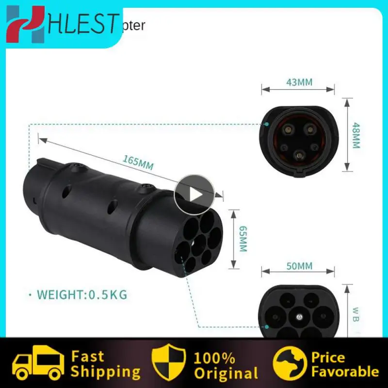 

Durable Car Ev Charger Connector 32a Electric Vehicle Charging Adapter Multifunctional Car Charger Universal Car Supplies