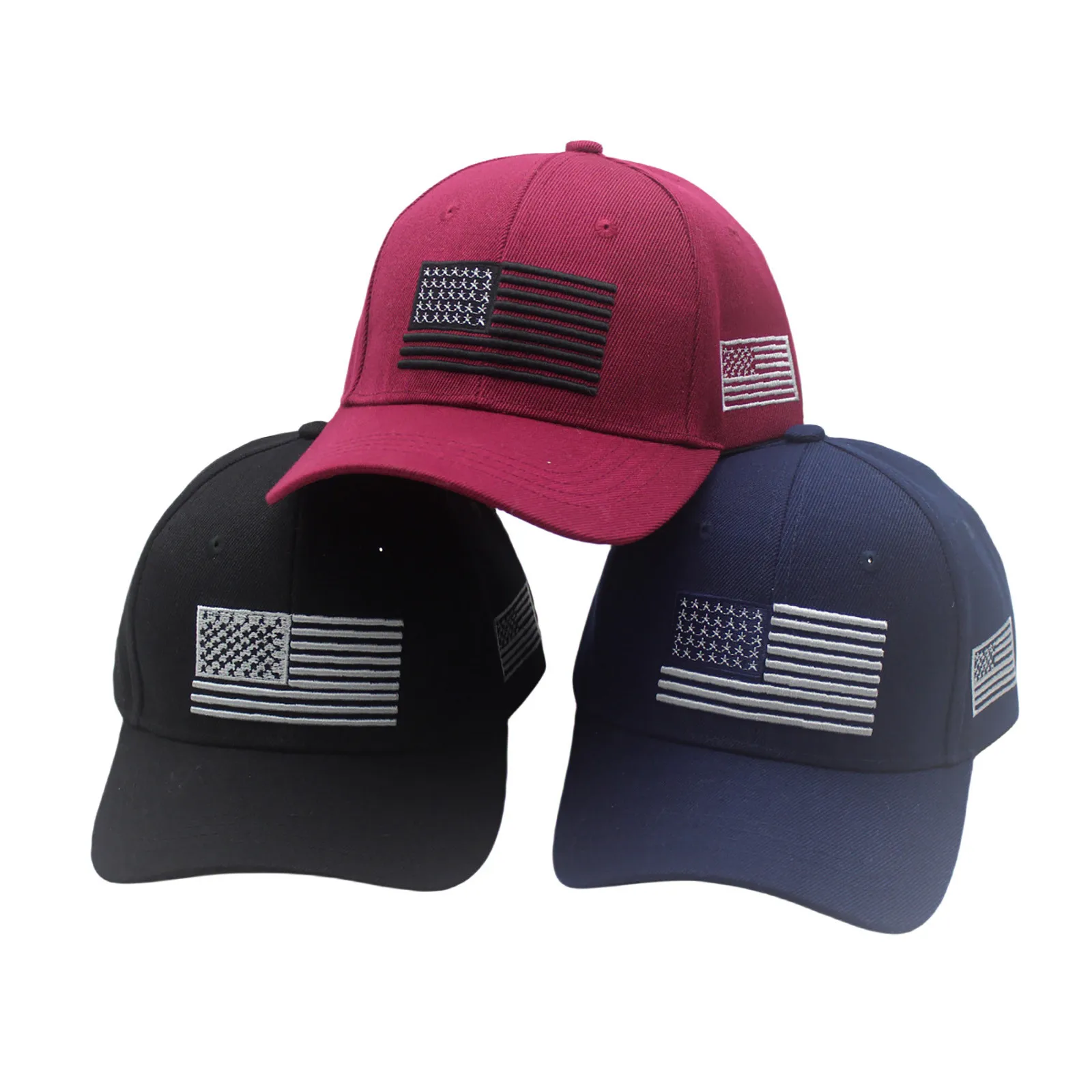 Вышивка ко Дню независимости и США вышитая шляпа патриотическая кепка для мужчин