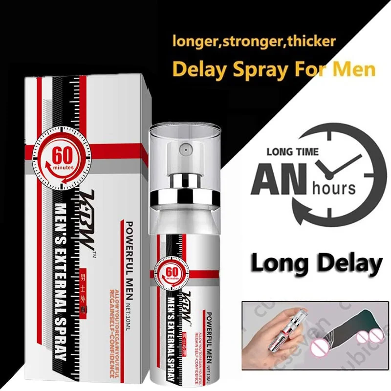 1pcs 10ml Climax Spray Powerful Delay Products for Men Penis Extender Prevent Premature Ejaculation Enlargement Prolong