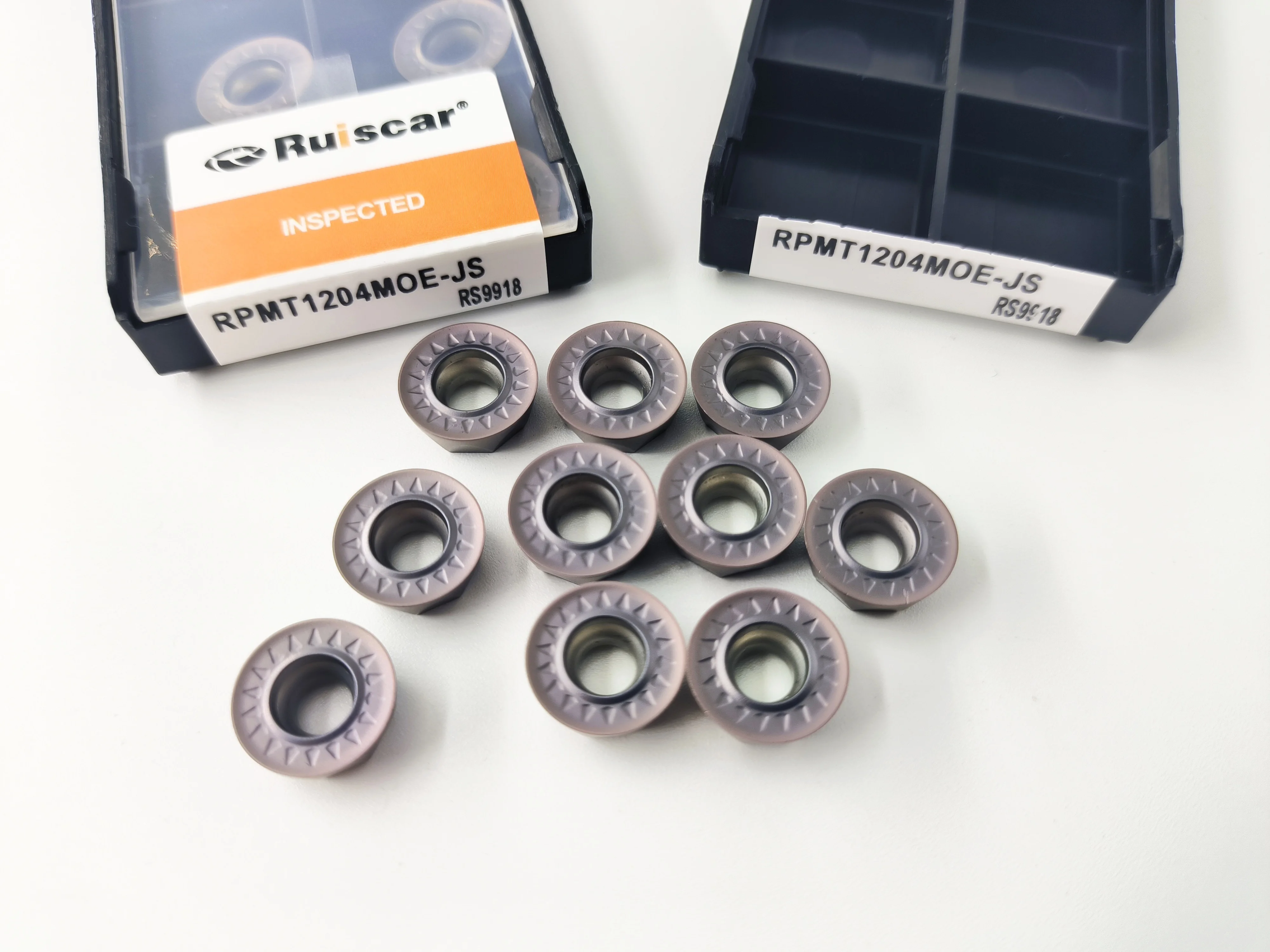 

Токарные инструменты RPMT08T2MOE/RPMT10T3MOE/RPMT1204MOE, Индексируемые режущие инструменты, Высококачественная вставка с ЧПУ RPMW1003MO, 10 шт.