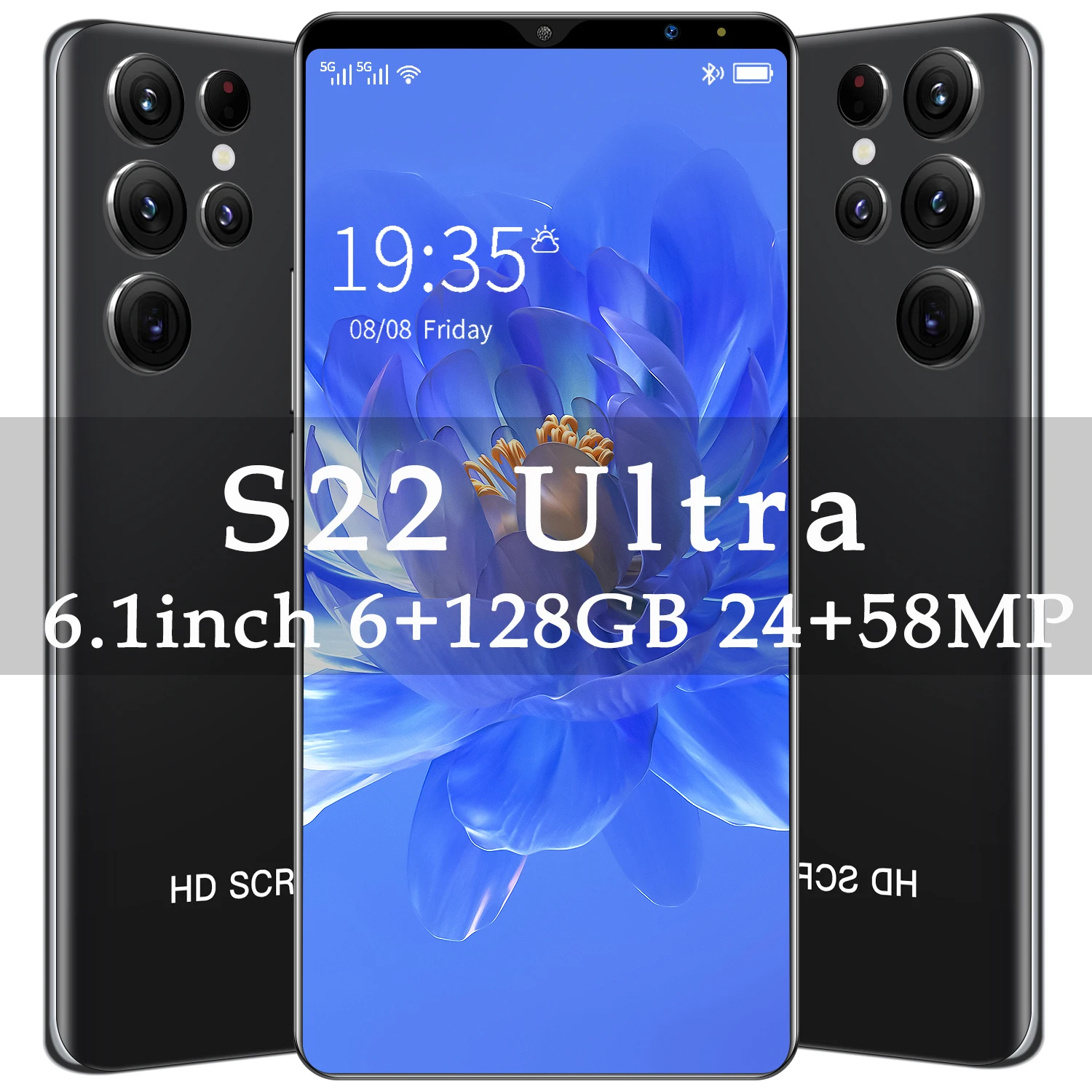 

Глобальная версия смартфон s22 ultra 4G, две карты, мобильный телефон, android 11,0, 6 ГБ, 128 ГБ, 6,1 дюйма, сотовый телефон