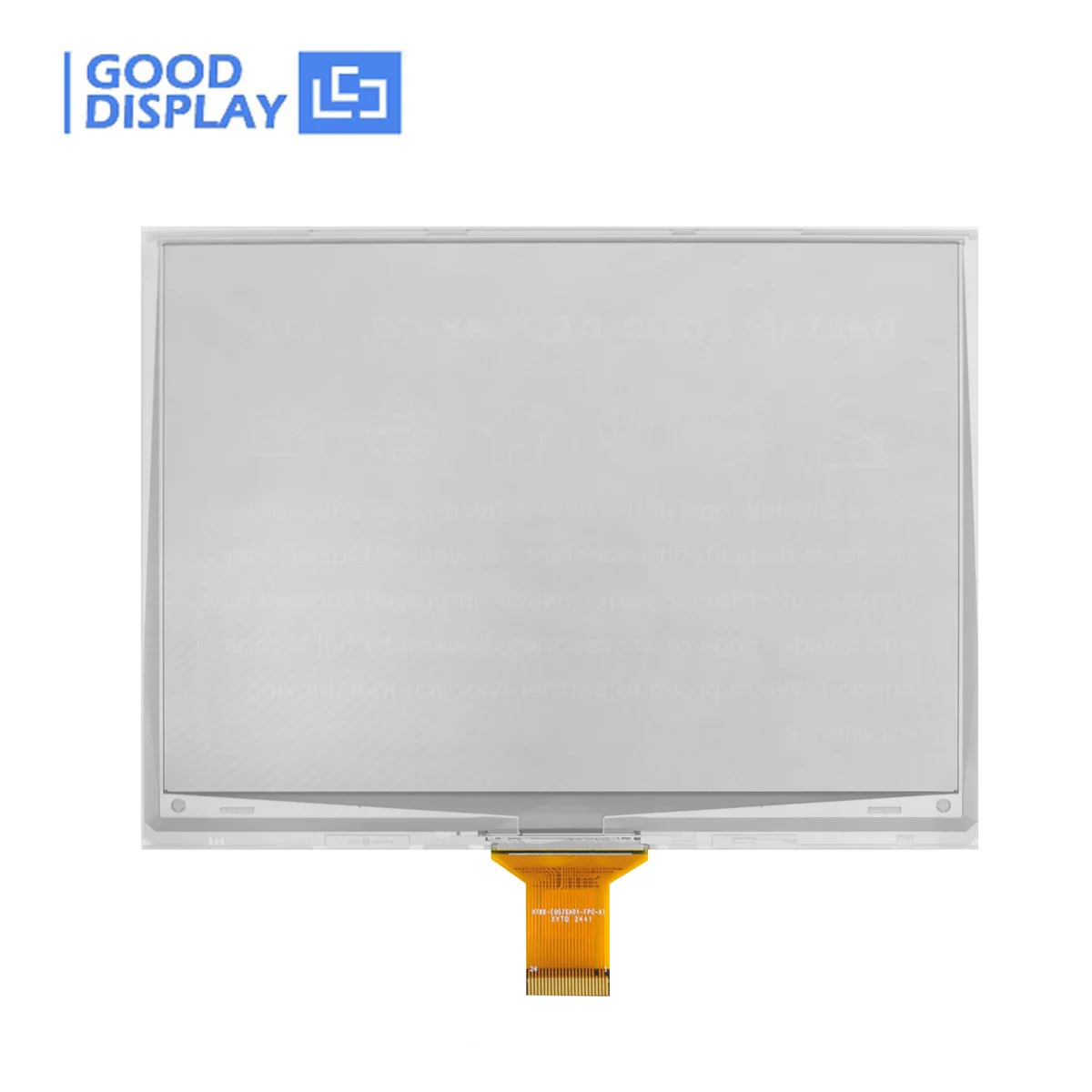Фото GooDisplay 5,76-дюймовый HD электронный дисплей E-Ink, устройство чтения электронных книг на базе Android, 198 точек на дюйм GDEH0576T81 №2
