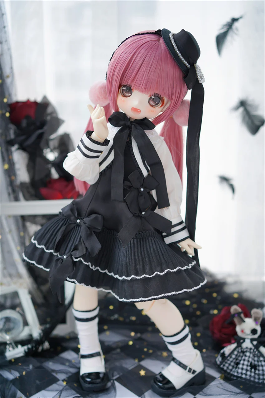 Одежда для куклы BJD 1/4 и платье медведя сестры аксессуары кукол