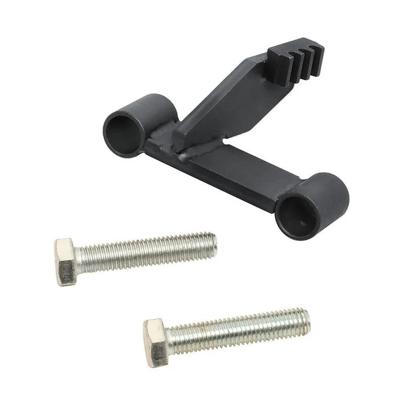 Engine Flywheel Locking Tool Steel Black Oxide Flexplate Holding Tool Compatible with Chevy LS 1 2 3 LSX