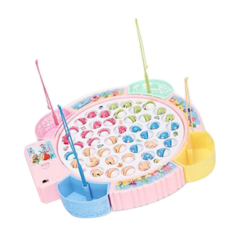 

Fishing Game Toy Set With Rotating Board Fingers Fishing Game With Musicsafe And Durable Birthday Gift For Toddlers