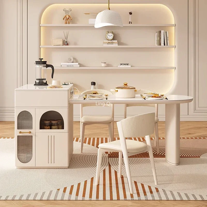 Набор для офисного обеденного стола 6 стульев маленькая кухонная мебель