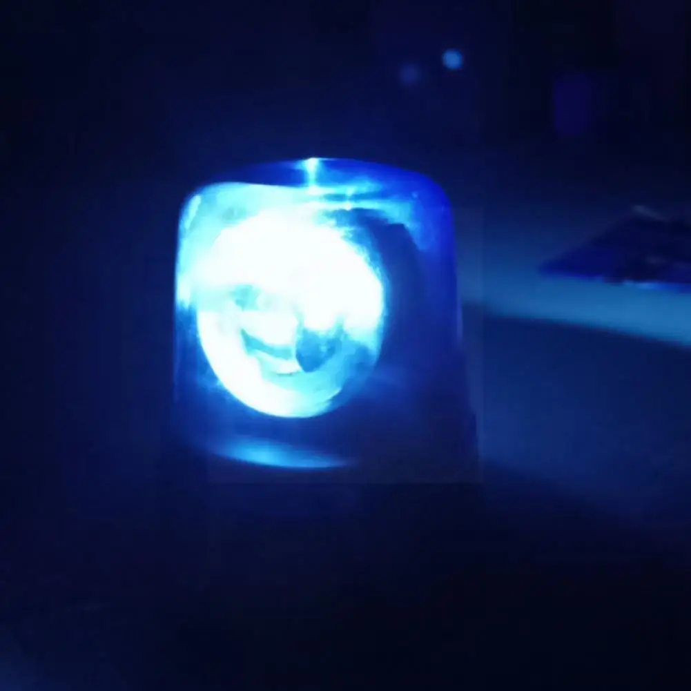 

Novelty Rotating Blue Led Car Beacon Disco Party Lights Lamp Light Dj H1u7
