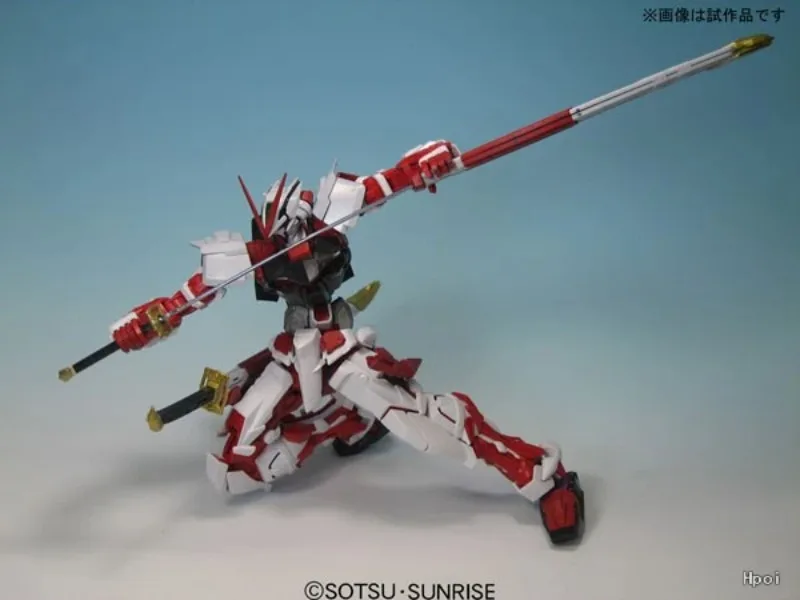 Фото Коллекционная модель Bandai MG 1/100 MBF-P02KAI Astray Red Frame Kai: сборная фигурка-меха по аниме Gundam SEED №4