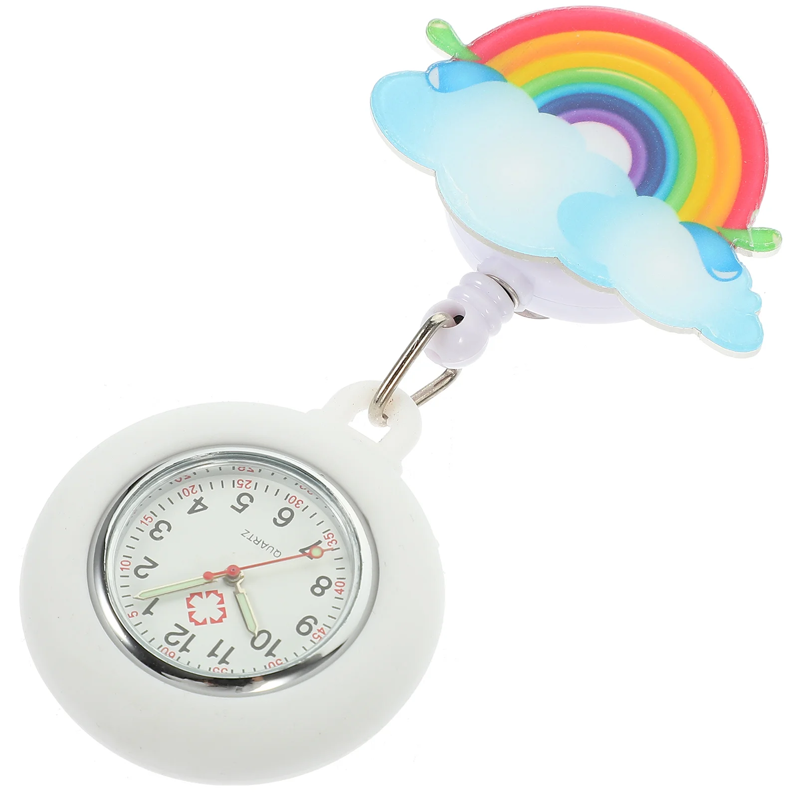 

Nursing Gift Nurse Fob Watch Digital Watch Women Pocket Watch Adjustable Lanyard Metal Nurses Watch Hands Nurse Table