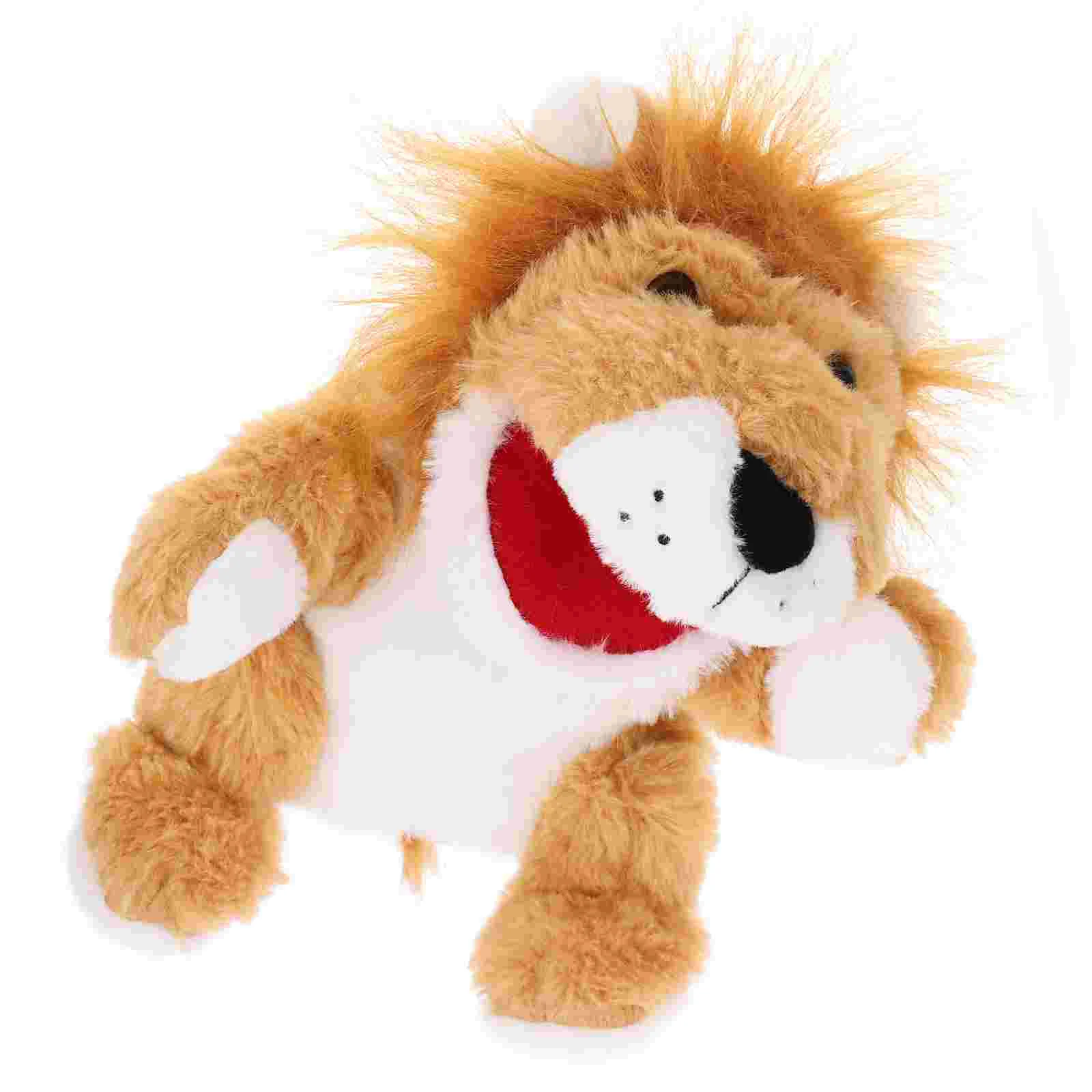 

Говорящая история плюшевая кукла Интерактивные животные ручная кукла мультяшный плюшевый Лев ручная кукла