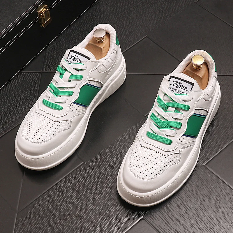

2022 shoes Men's new casual Xiaobai shoes net red tide brand men's shoes Korean version versatile summer breathable perforated