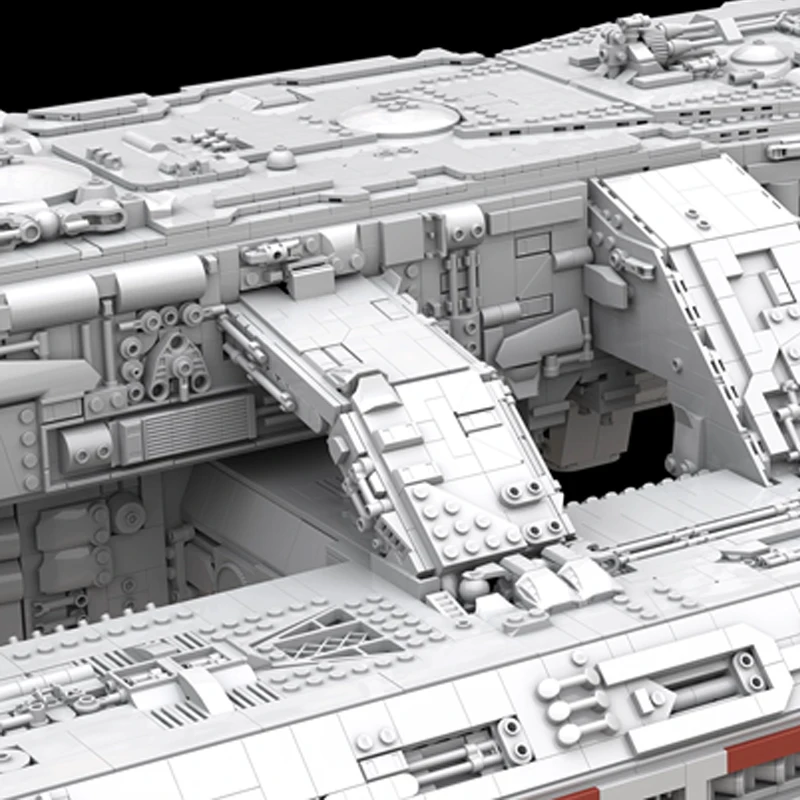 Рисунок 6 - Строительные блоки MOC Battlestar