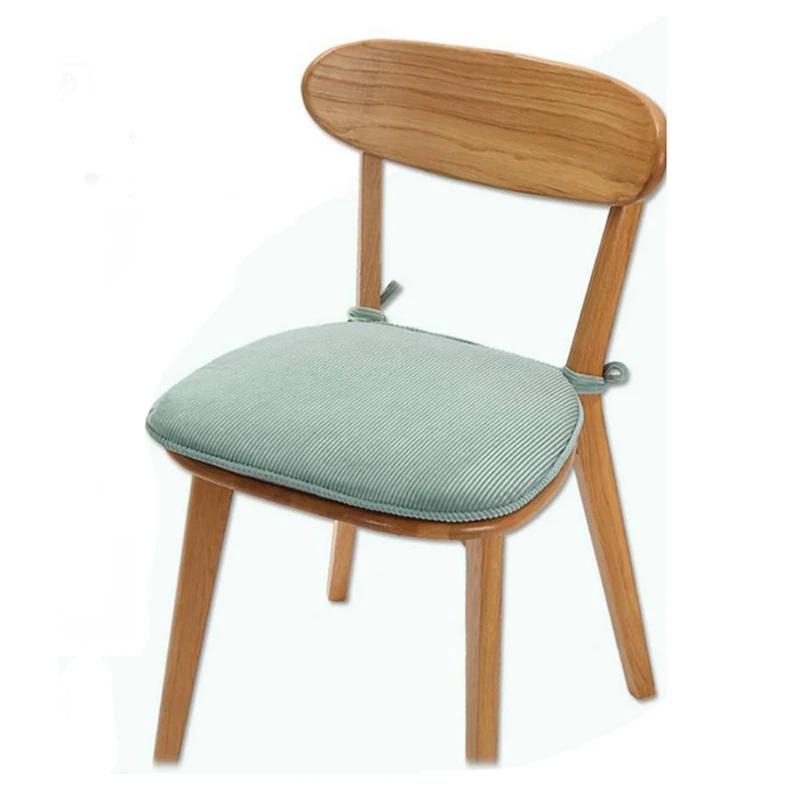 

Подушка для стула AFBC с галстуками, Нескользящая подушка для кухонного обеденного стула, подушка с моющейся крышкой, Прочные мягкие коврики (...