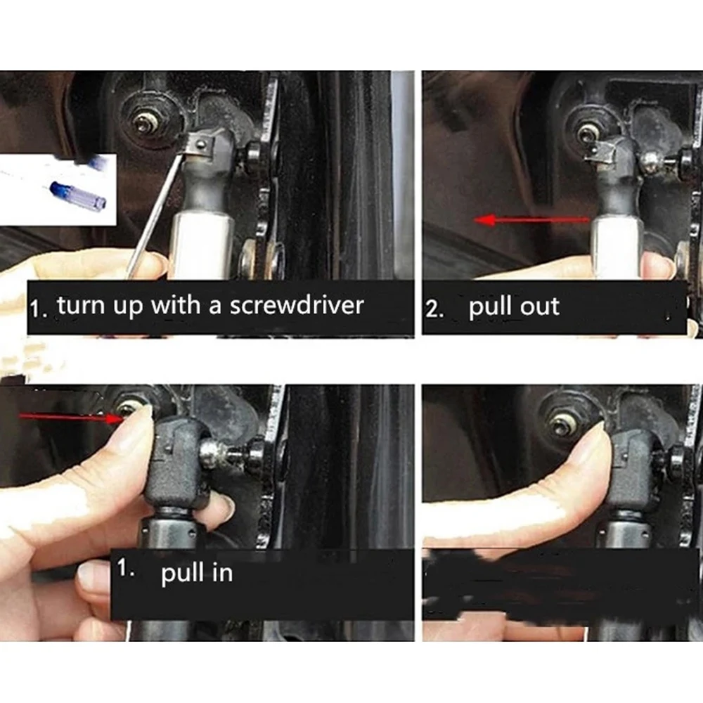 2 шт. опорные стойки для задних багажников SSANGYONG REXTON (1) 2002-2011