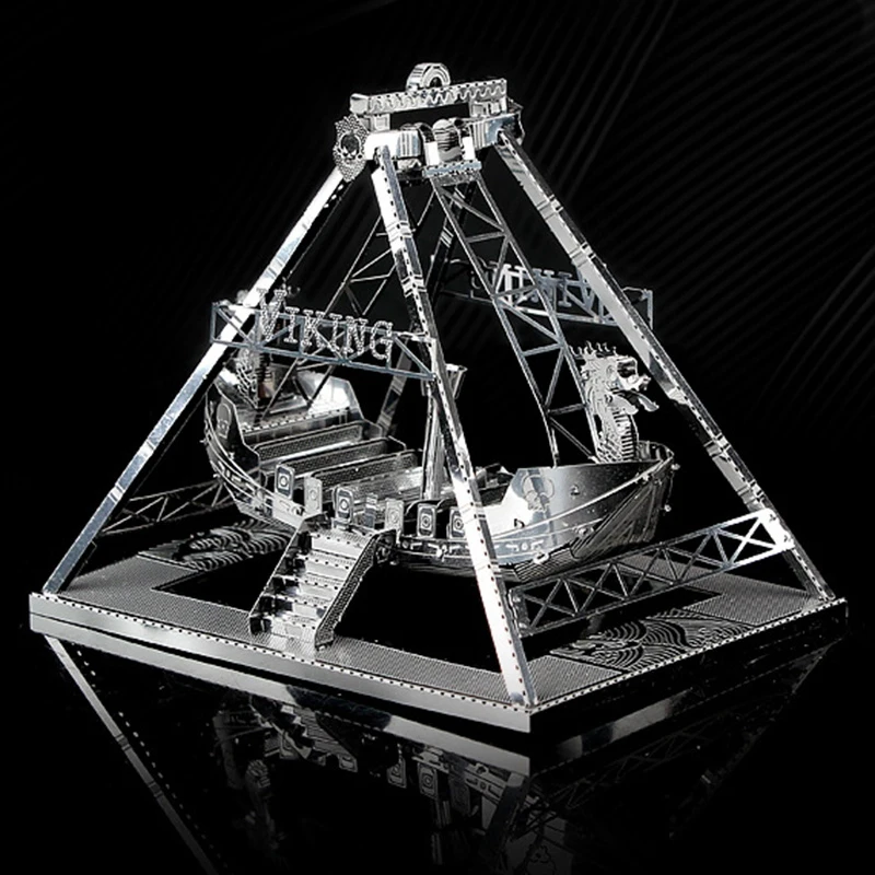 3D металлический комплект модели корабль викингов сборная модель сделай сам