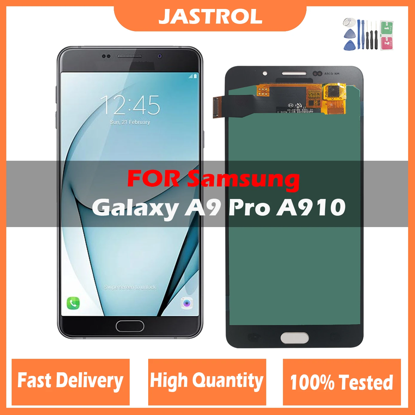 Оригинальный ЖК-дисплей AMOLED для Samsung Galaxy A9 Pro 2016 A910 A9100 A910F