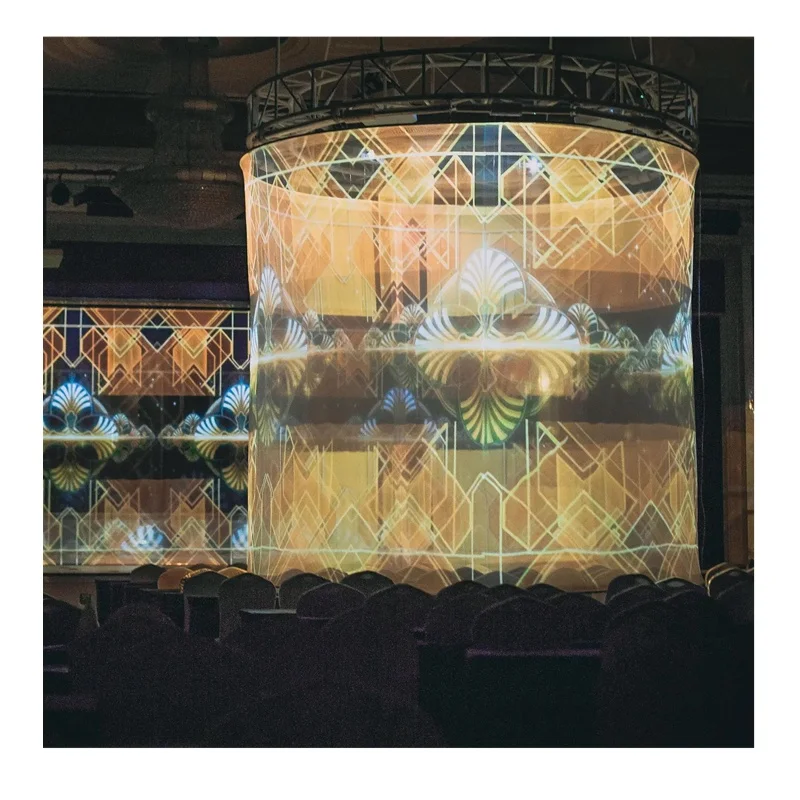 

Наружный 3D голограммный экран проектора, система проекции голограммы для модных показов