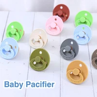 2022 new baby pacifiers food grade silicone sleep type bibs pacifier for baby outdoor dummy pacifier soother 10 colors hot a9f3