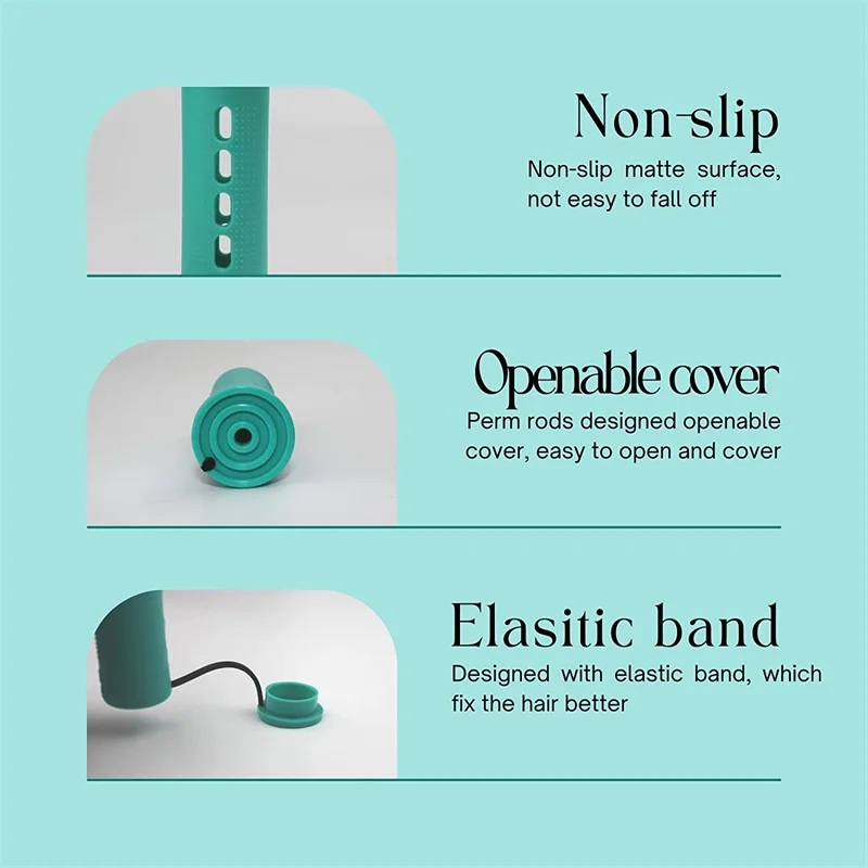 36 шт. большие стержни для перманентной завивки натуральных волос холодные