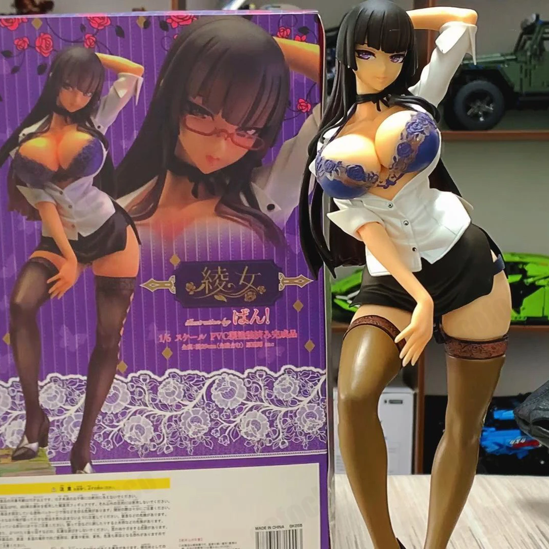 

29cm SkyTube Zac Aya Ayame Anime Figure Girls Doll Ayame Illustration by Ban! Action Figure Ayame Figurine Adult Model Doll Toys